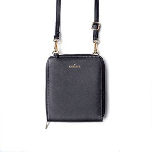 Black Crossbody Tote Bag